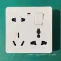 Bangladesh Plastic 8 Pin Wall Switch Socket